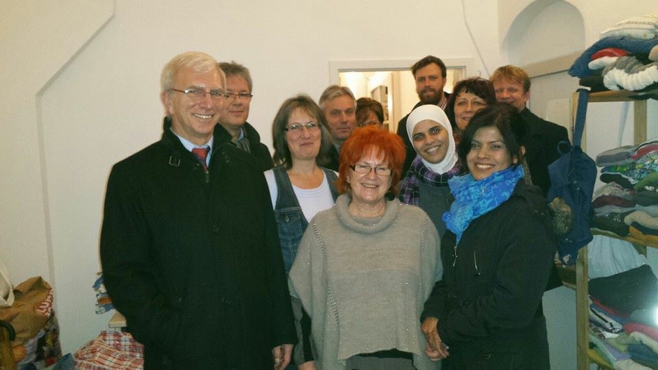 Besuch des Sozialministers