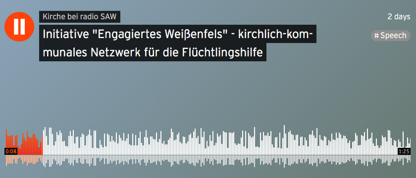 Beitrag bei Radio SAW